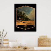 Gabun Poster (Küche)