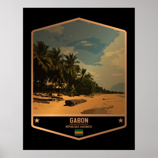 Gabun Poster (Vorne)