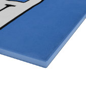 Gabun Schneidebrett (Ecke)