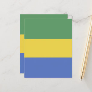 Gabunische Flagge
