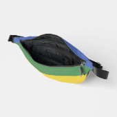 Gabunische Flagge Bauchtasche (Offen)