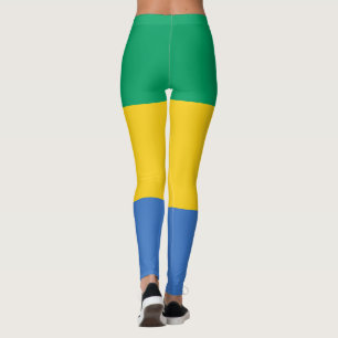 Gabunische Flagge (Gabun) Leggings