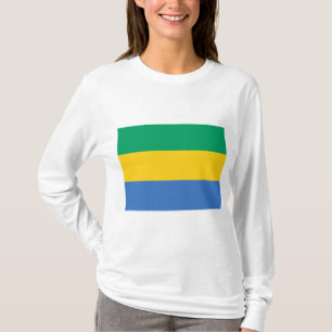 Gabunische Flagge (Gabun) T-Shirt
