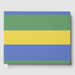 Gabunische Flagge Gästebuch
