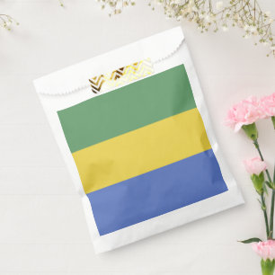 Gabunische Flagge Geschenktütchen