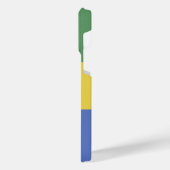 Gabunische Flagge iPhone Hülle (Linke Seite)