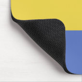 Gabunische Flagge Mousepad (Ecke)