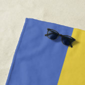 Gabunische Flagge Strandtuch (Beispiel)