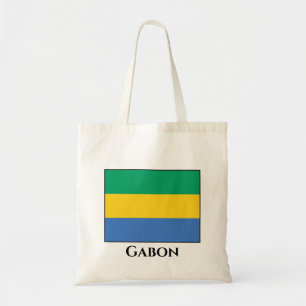 Gabunische Flagge Tragetasche