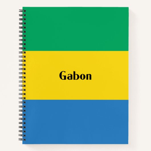 Gabunische Republik Notizblock (Vorderseite)