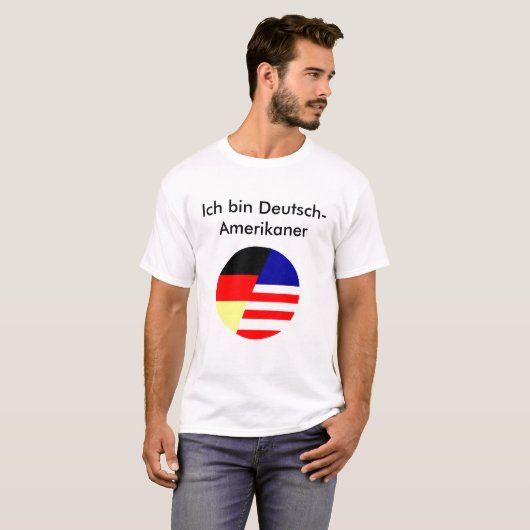 GACC, Ich bin Deutsch-Amerikaner T-Shirt (Vorne ganz)