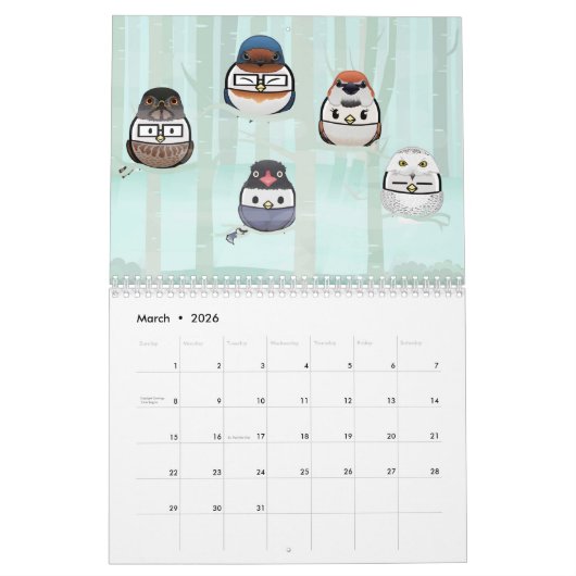 Gacha Chicken_ Kalender (Mär 2026)