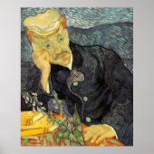Gachet - Van Gogh - c1890 Poster (Vorne)