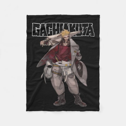 Gachiakuta Enjin Blanket Fleecedecke (Vorderseite)