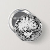 Gachiakuta Rudo Manga Knopf Button (Vorne & Hinten)