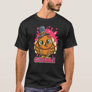 Gack Gack Erntedankfest Pilger Kinder T-Shirt