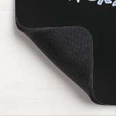 Gad-Aufkleber normalisieren (blau) Mousepad (Ecke)