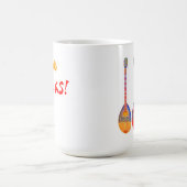 GAD… ZOUKS!! Bunte bouzoukis! Kaffeetasse (Mittel)