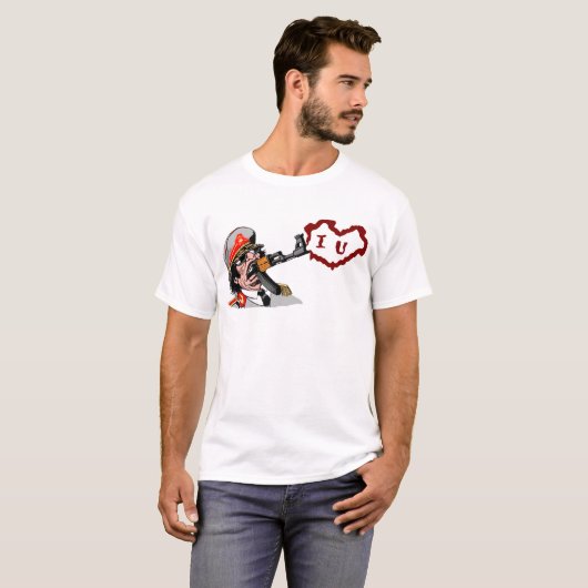 Gaddafi Libyen T-Shirt (Vorne ganz)