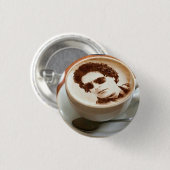 Gaddafi pottoun button (Vorne & Hinten)