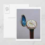Gadget Cane (Cloisonne-Emaille) Postkarte (Vorne/Hinten)