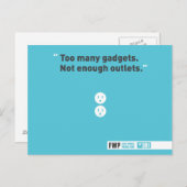 Gadgets Postkarte (Vorne/Hinten)