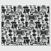 Gadgets und Zubehör für die Zubereitung von Schwar Geschenkpapier (Flach)