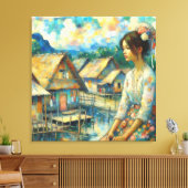 Gadis Desa Leinwanddruck (Insitu (Wohnzimmer))