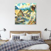 Gadis Desa Leinwanddruck (Insitu (Schlafzimmer))