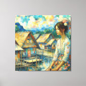 Gadis Desa Leinwanddruck (Vorderseite)