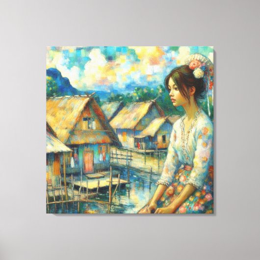 Gadis Desa Leinwanddruck (Vorderseite)