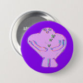 Gadol the Golem Button (Vorne & Hinten)