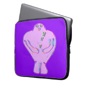 Gadol the Golem Laptopschutzhülle (Vorderseite Links)