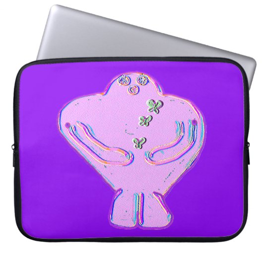 Gadol the Golem Laptopschutzhülle (Vorderseite)