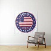 Gadsden, Alabama Wandteppich (Beispiel)