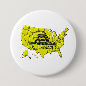 Gadsden America Button (Vorderseite)