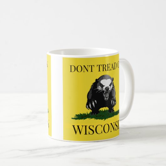 Gadsden Badger Kaffeetasse (VorderseiteRechts)