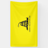 Gadsden 'DON'T TREAD ON ME' Uni Dorm Banner (Vertikal)