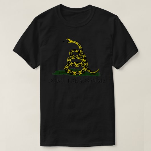 Gadsden Fahne Dont trete auf mich Libertarian 2. A T-Shirt (Design vorne)