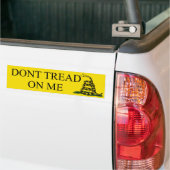 Gadsden_flag 11in Bumper2 Autoaufkleber (Auf Lkw)