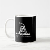Gadsden Flag Dont Tread Don't Cough On Me Social D Kaffeetasse (Links)