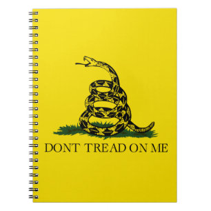 Gadsden Flag (Don't Tread on Me) (Schlangenflagge) Notizblock