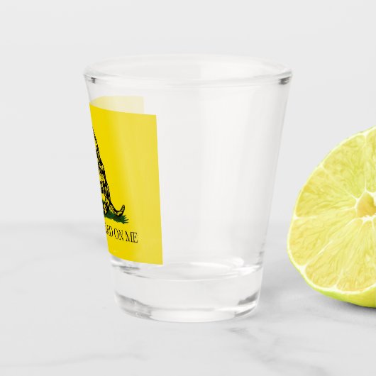 Gadsden Flag (Don't Tread on Me) (Schlangenflagge) Schnapsglas (Rechts)