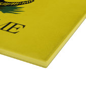 Gadsden Flag (Don't Tread on Me) (Schlangenflagge) Schneidebrett (Ecke)