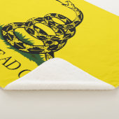 Gadsden Flag (Don't Tread on Me) (Schlangenflagge) Sherpadecke (3/4)