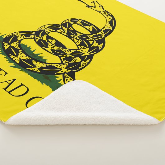 Gadsden Flag (Don't Tread on Me) (Schlangenflagge) Sherpadecke (3/4)