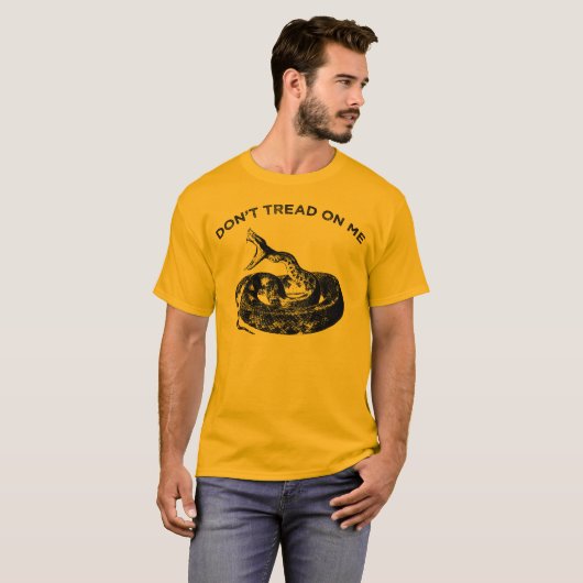 Gadsden Flag DONT TREAD ON ME T-Shirt (Vorne ganz)
