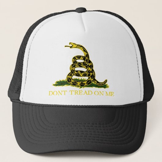 Gadsden Flag 'Don't Tread on Me' Truckerkappe (Vorderseite)
