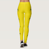 Gadsden Flag (Don't Tread on Me) (USA Snake Flag) Leggings (Rückseite)
