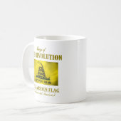 Gadsden Flag Kaffeetasse (Vorderseite Links)